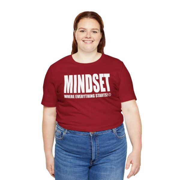 Mindset Trademarked T-Shirt (White Logo) - Image 612