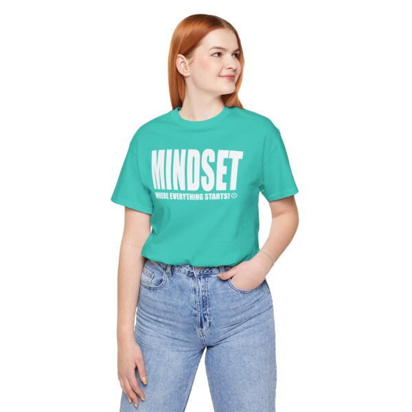 Mindset Trademarked T-Shirt (White Logo) - Image 163