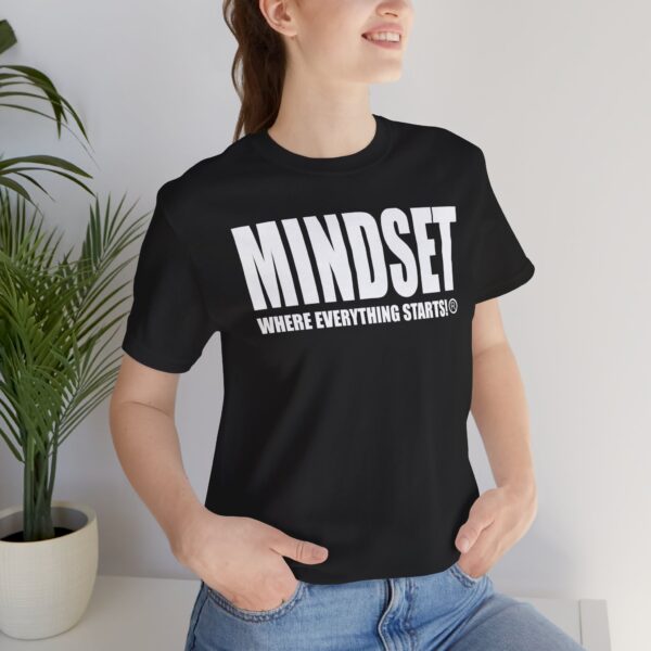 Mindset Trademarked T-Shirt (White Logo) - Image 24