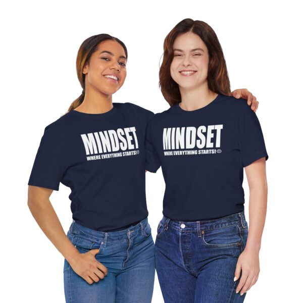 Mindset Trademarked T-Shirt (White Logo) - Image 317