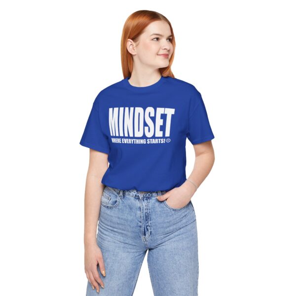 Mindset Trademarked T-Shirt (White Logo) - Image 250