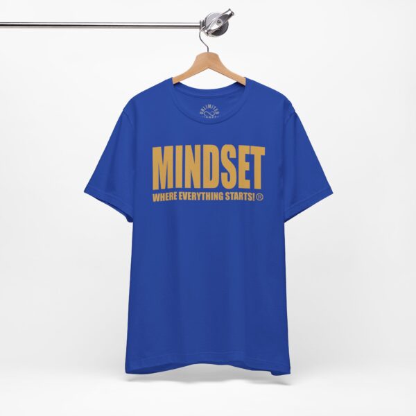 Mindset Trademarked T-Shirt (Old Gold Logo) - Image 152