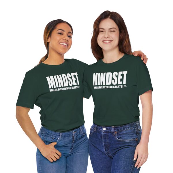 Mindset Trademarked T-Shirt (White Logo) - Image 450