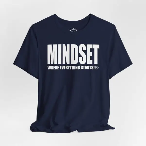 Mindset Trademarked T-Shirt (White Logo) - Image 11