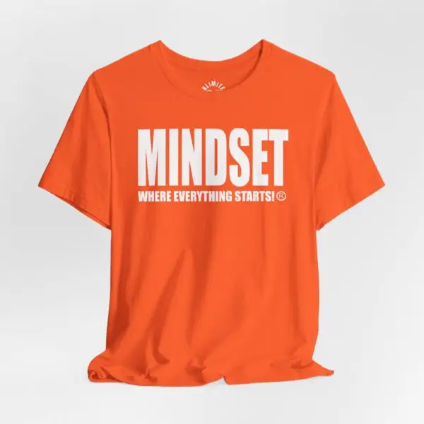 Mindset Trademarked T-Shirt (White Logo) - Image 2