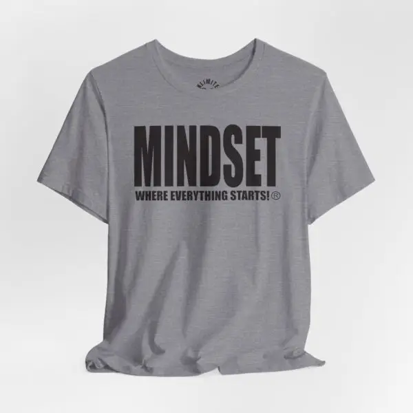 Mindset Trademarked T-Shirt (Black Logo) - Image 7