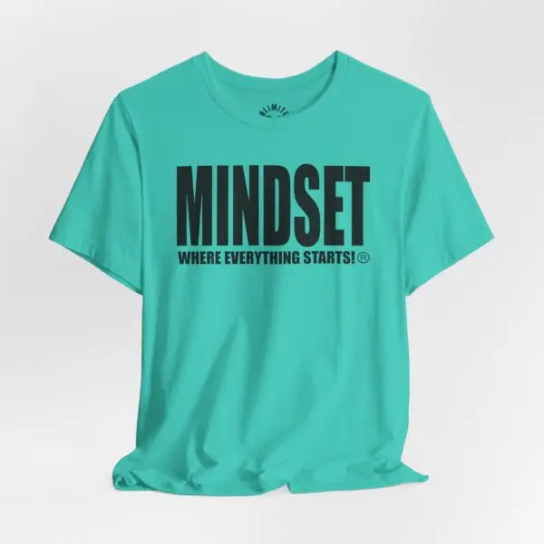 Mindset Trademarked T-Shirt (Black Logo) - Image 5