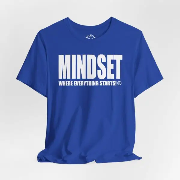 Mindset Trademarked T-Shirt (White Logo) - Image 9
