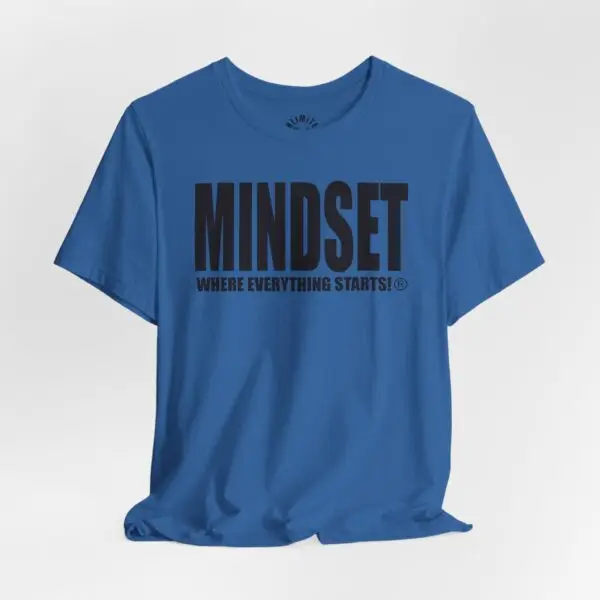 Mindset Trademarked T-Shirt (Black Logo) - Image 8