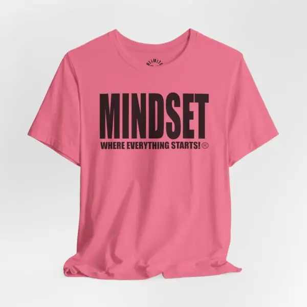 Mindset Trademarked T-Shirt (Black Logo) - Image 9