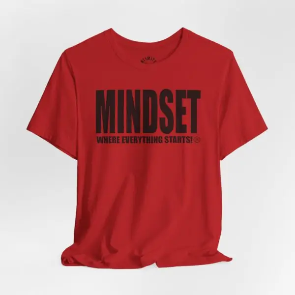 Mindset Trademarked T-Shirt (Black Logo) - Image 11