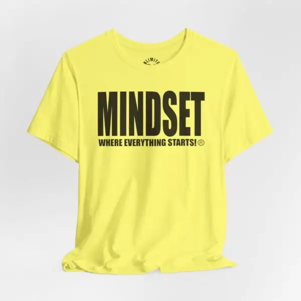 Mindset Trademarked T-Shirt (Black Logo) - Image 4
