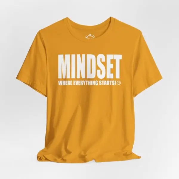 Mindset Trademarked T-Shirt (White Logo) - Image 4