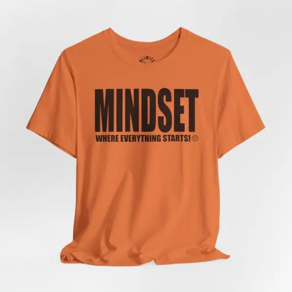Mindset Trademarked T-Shirt (Black Logo) - Image 2