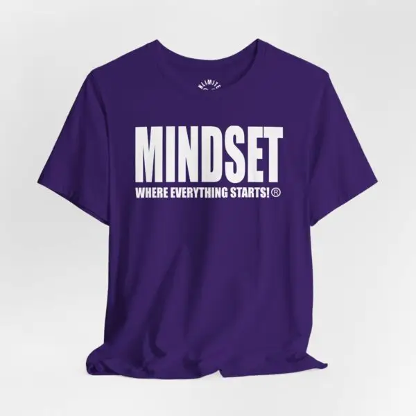 Mindset Trademarked T-Shirt (White Logo) - Image 12