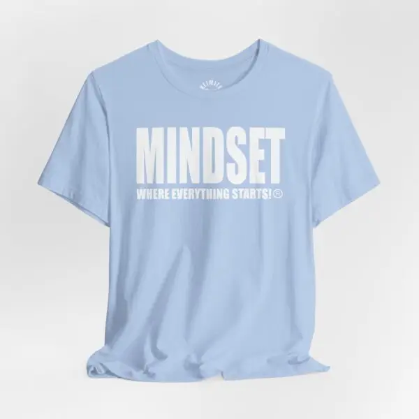 Mindset Trademarked T-Shirt (White Logo) - Image 8