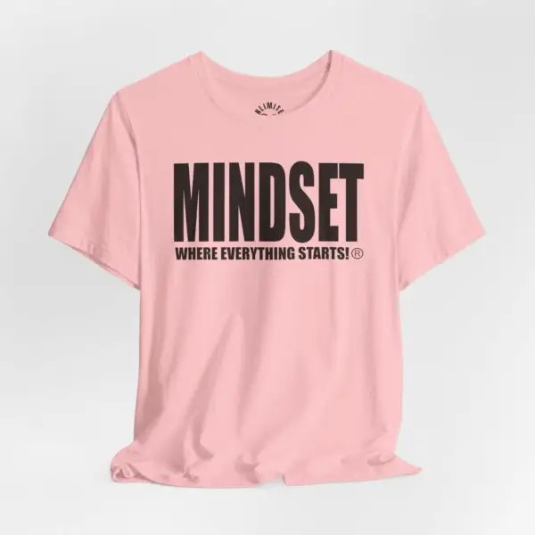 Mindset Trademarked T-Shirt (Black Logo) - Image 10